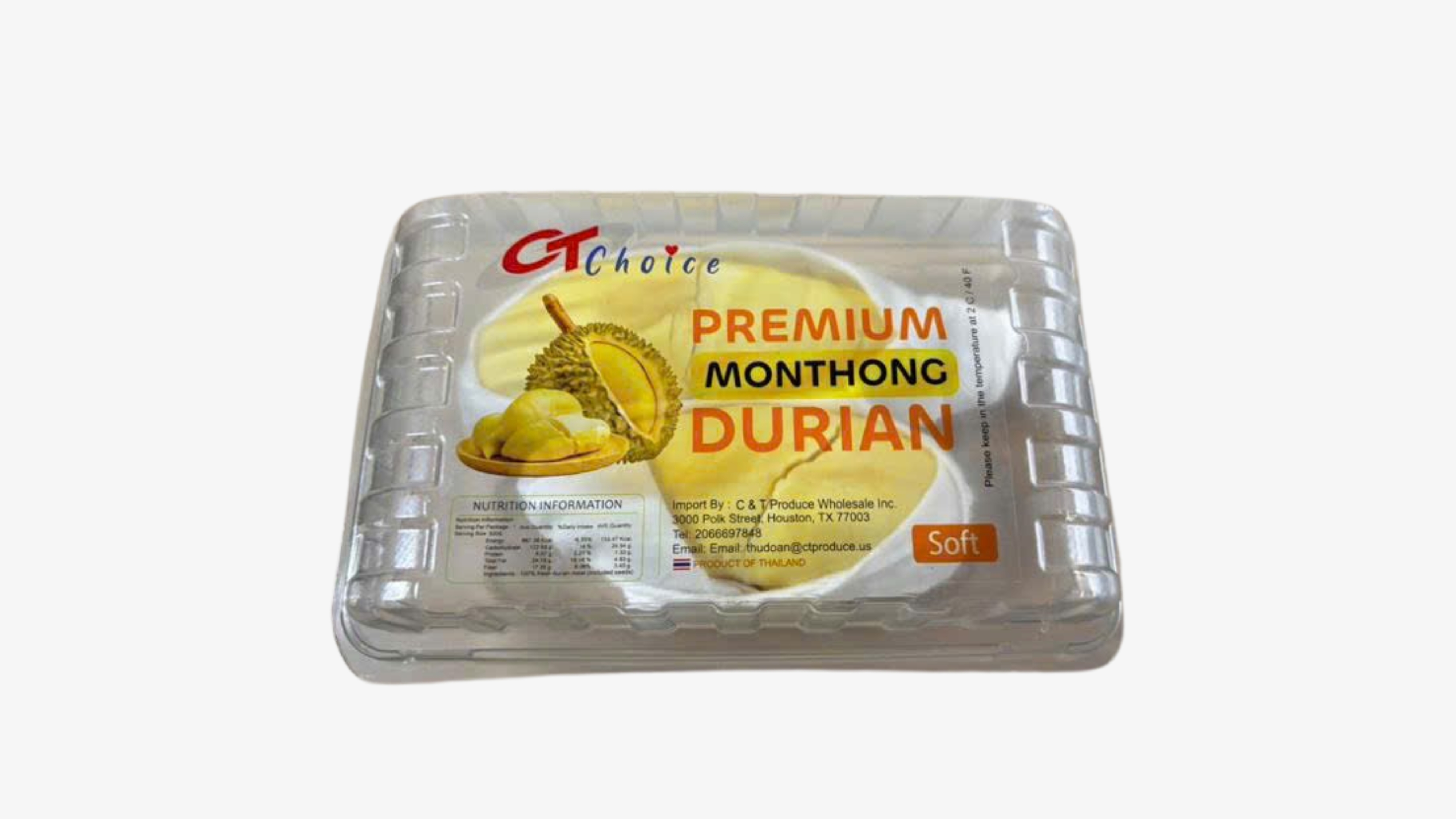 Sau Rieng / Durian Fresh Peeled Thailand